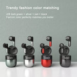 Tai nghe Bluetooth không dây TWS J28 hiển thị kỹ thuật số LED âm nhạc HIFI thể thao