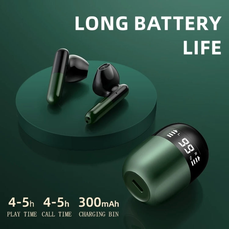 Tai nghe Bluetooth không dây TWS J28 hiển thị kỹ thuật số LED âm nhạc HIFI thể thao