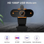 312 Camera webcam PC để bàn USB 2.0 1080P HD có mic, chiều dài cáp khoảng 1.3m, kiểu thường, có chân đế, chống nhìn trộm