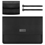 Túi lót bảo vệ siêu mỏng chống thấm da PU họa tiết vải quả vải dành cho laptop 13-14 inch, dành cho laptop 13-14 inch