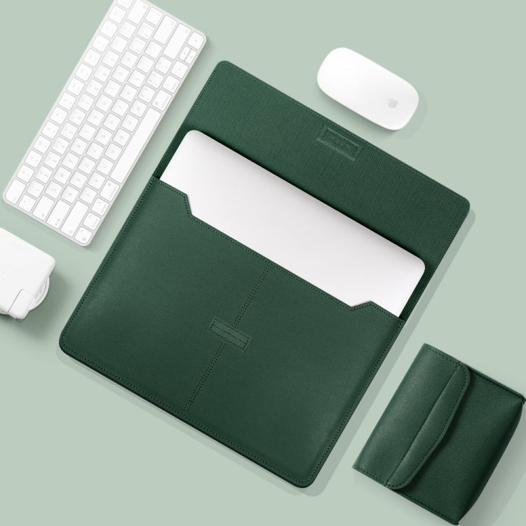 Túi lót bảo vệ siêu mỏng chống thấm da PU họa tiết vải quả vải dành cho laptop 13-14 inch, dành cho laptop 13-14 inch