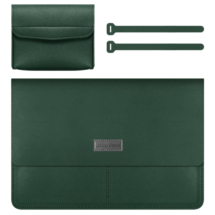 Túi lót bảo vệ siêu mỏng chống thấm da PU họa tiết vải quả vải dành cho laptop 13-14 inch, dành cho laptop 13-14 inch
