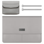 Túi lót bảo vệ siêu mỏng chống thấm da PU họa tiết vải quả vải dành cho laptop 13-14 inch, dành cho laptop 13-14 inch
