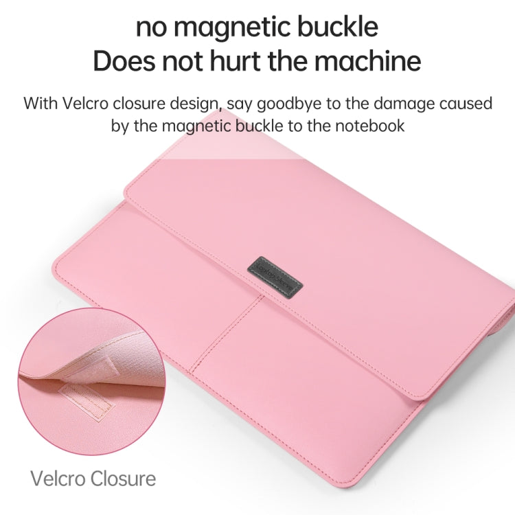 Túi lót bảo vệ siêu mỏng chống thấm da PU họa tiết vải quả vải dành cho laptop 13-14 inch, dành cho laptop 13-14 inch
