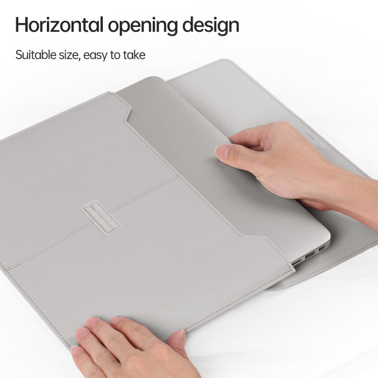 Túi lót bảo vệ siêu mỏng chống thấm da PU họa tiết vải quả vải dành cho laptop 13-14 inch, dành cho laptop 13-14 inch