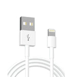Sạc du lịch di động cổng đôi USB + cáp dữ liệu USB dài 1 mét sang 8 Pin, phích cắm EU