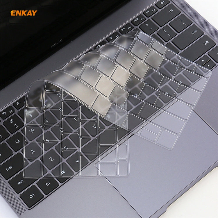 Màng bảo vệ bàn phím TPU mềm siêu mỏng ENKAY cho Huawei MateBook 13 inch, Phiên bản Mỹ, cho Huawei MateBook 13 inch
