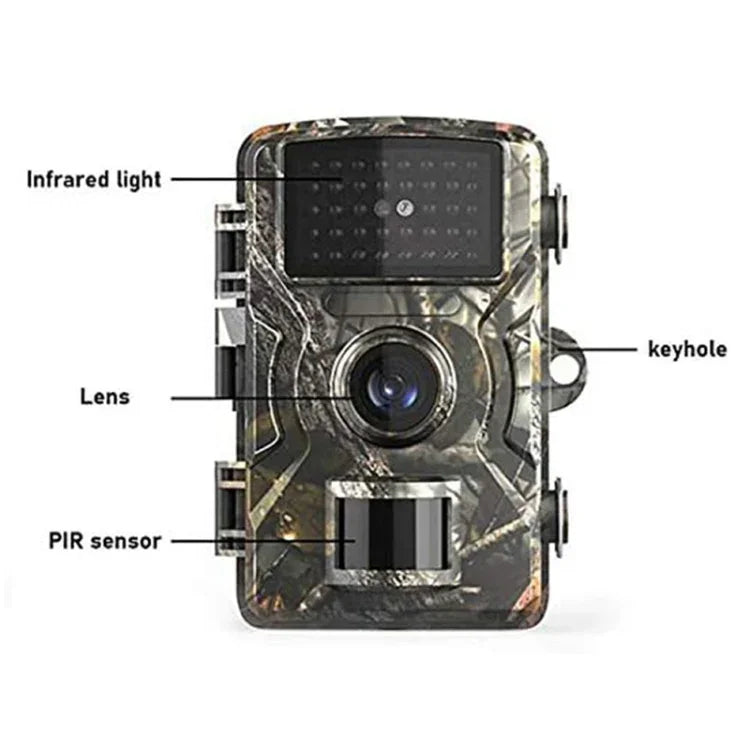 Camera săn bắn DL001 12MP 1080P 26 đèn LED 940nm nhìn ban đêm, DL001
