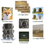 Camera săn bắn DL001 12MP 1080P 26 đèn LED 940nm nhìn ban đêm, DL001