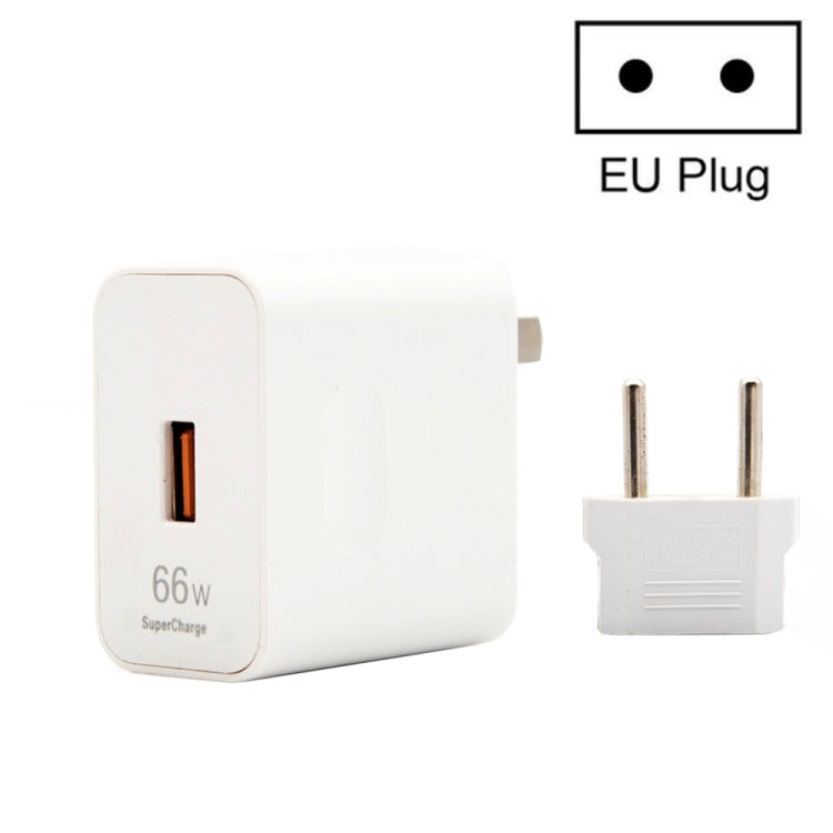 Bộ sạc du lịch sạc nhanh USB HW-66W 6A với đầu chuyển phích cắm EU, kèm phích cắm EU
