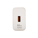 HW-66W 66W USB Fast Charging Travel Charger + USB to Type-C Flash Charging Data Cable, US Plug, US Plug(1m), US Plug(1.5m), US Plug(2m)