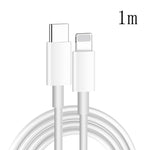 Cáp sạc nhanh PD 12W USB-C / Type-C sang 8 Pin XJ-61, dài 1m, 1.5m, 2m