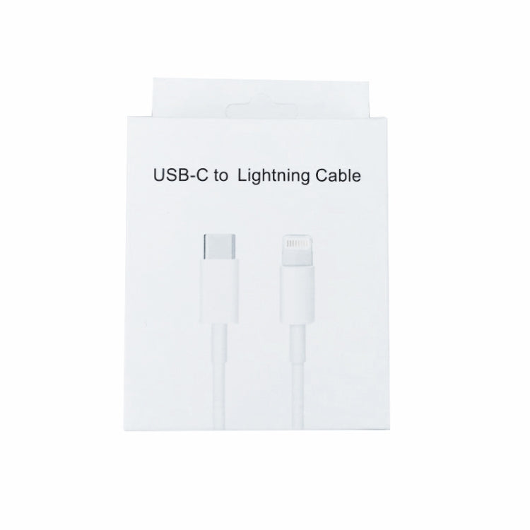 Cáp sạc nhanh PD 12W USB-C / Type-C sang 8 Pin XJ-61, dài 1m, 1.5m, 2m