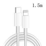 Cáp sạc nhanh PD 12W USB-C / Type-C sang 8 Pin XJ-61, dài 1m, 1.5m, 2m