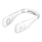 Quạt cổ mini USB rảnh tay - quạt đeo cổ thiết kế tai nghe có thể sạc lại, 3 cấp độ gió, xoay tự do 360 độ, hoàn hảo cho thể thao, văn phòng và ngoài trời