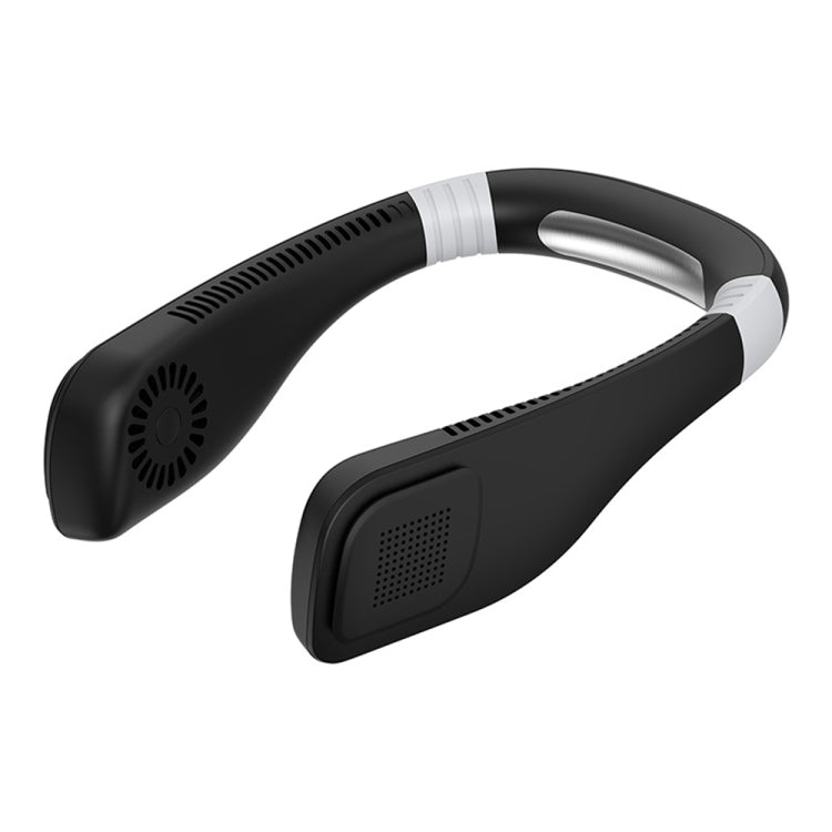 Quạt cổ mini USB rảnh tay - quạt đeo cổ thiết kế tai nghe có thể sạc lại, 3 cấp độ gió, xoay tự do 360 độ, hoàn hảo cho thể thao, văn phòng và ngoài trời