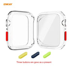 Ốp TPU phủ toàn bộ + kính cường lực bảo vệ màn hình ENKAY Hat-prince cho Apple Watch Series 6 / 5 / 4 / SE 44mm, Dành cho Apple Watch Series 6 / 5 / 4 / SE 44mm