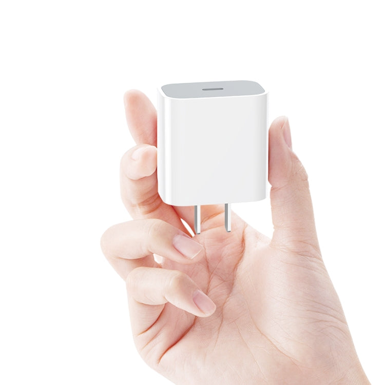 Bộ chuyển đổi nguồn sạc du lịch PD 20W cổng USB-C / Type-C đơn, phích cắm US, phích cắm US 20W