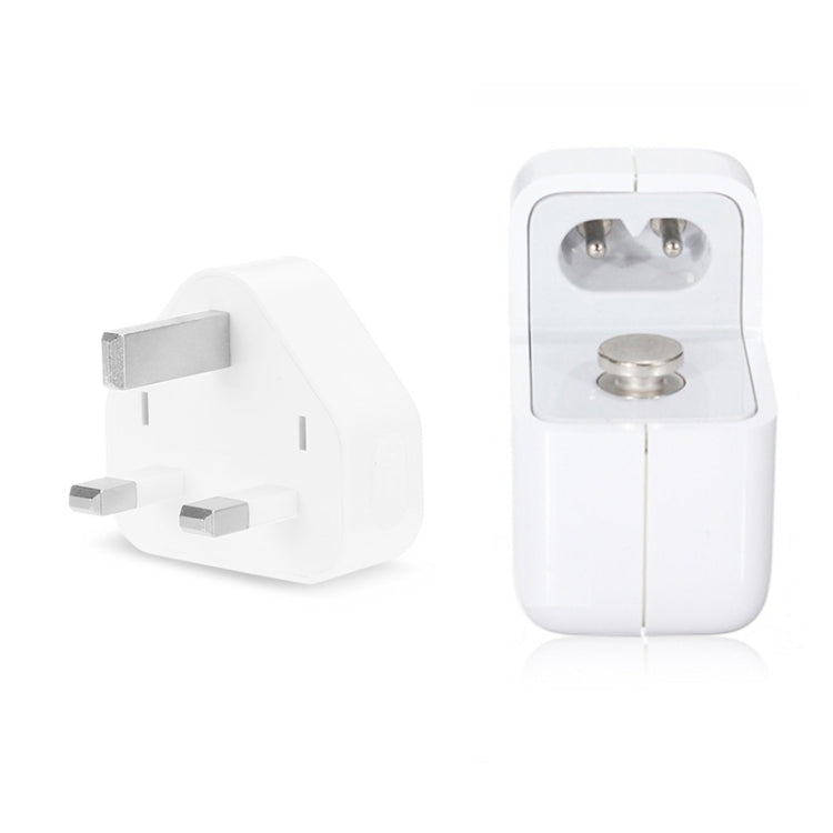 Bộ sạc USB 12W + cáp dữ liệu USB sang 8 Pin cho dòng iPad / iPhone / iPod, phích cắm UK