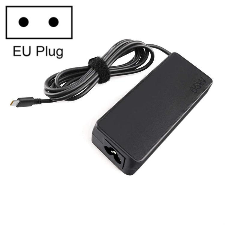 Bộ sạc adapter nguồn 20V 3.25A 65W cổng Thunder Type-C cho laptop Lenovo ThinkPad X1, phích cắm UK, phích cắm AU, phích cắm US, phích cắm EU