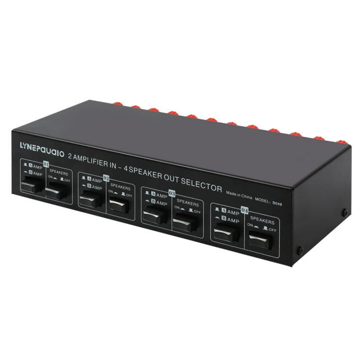 Bộ Khuếch Đại Công Suất Loa 2 Vào 4 Ra Bộ Chuyển Đổi Bộ Phân Phối So Sánh 300W Mỗi Kênh Không Mất Chất Lượng Âm Thanh, B048