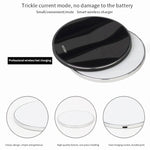 WX-69 Bộ sạc không dây siêu mỏng 10W gương cho điện thoại di động, 10W