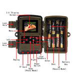 Camera săn bắn động vật hoang dã PR700 1080P kích hoạt chuyển động, quay video nhìn ban đêm cho theo dõi ngoài trời, PR700