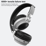 Tai nghe Bluetooth 5.0 LED nhiều màu gập được không dây HiFi stereo có mic hỗ trợ thẻ TF / AUX 3.5mm
