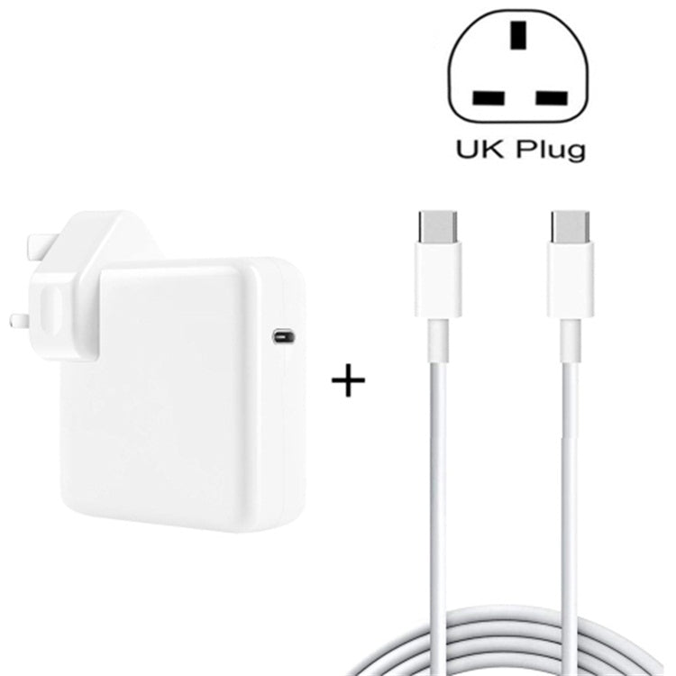 Adapter sạc laptop di động 30W USB-C / Type-C kèm cáp sạc USB-C / Type-C dài 1.8m, phích cắm US 30W, phích cắm EU 30W, phích cắm UK 30W, phích cắm AU 30W