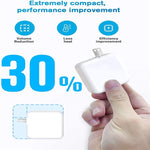 Adapter sạc laptop di động 30W USB-C / Type-C kèm cáp sạc USB-C / Type-C dài 1.8m, phích cắm US 30W, phích cắm EU 30W, phích cắm UK 30W, phích cắm AU 30W