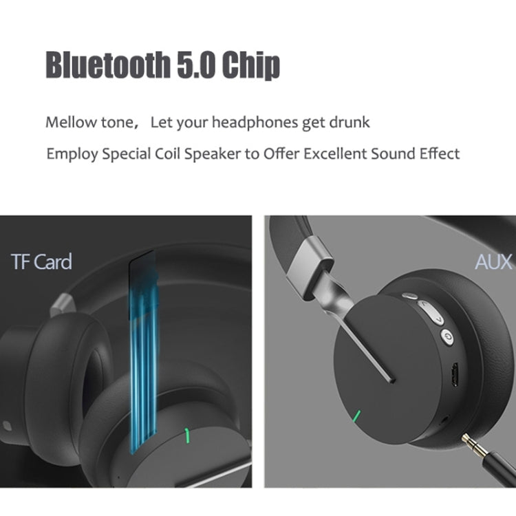 Tai nghe chơi game không dây P3 5.0 Super Bass HIFI Stereo có micro, hỗ trợ TF / FM / AUX