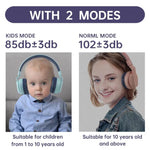 Tai nghe không dây BOBo Kids Bluetooth 5.0 bass chống ồn stereo có mic hỗ trợ thẻ TF / FM / AUX-in
