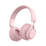 Tai nghe Bluetooth không dây BT06C dễ thương 5.0 cho trẻ em có mic đèn LED hỗ trợ Aux-in