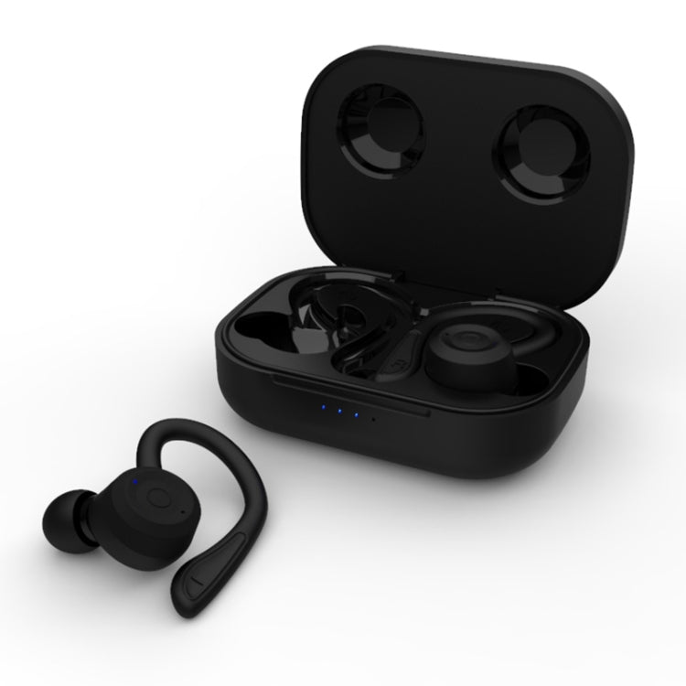Tai nghe thể thao không dây Bluetooth T20 TWS móc tai, hộp sạc, chống nước IPX6, chống ồn