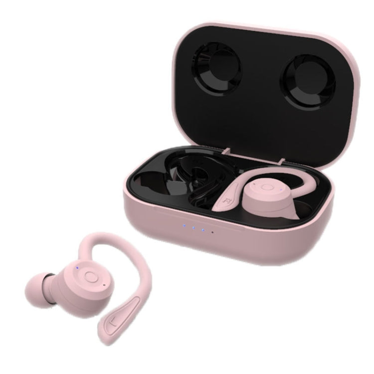 Tai nghe thể thao không dây Bluetooth T20 TWS móc tai, hộp sạc, chống nước IPX6, chống ồn