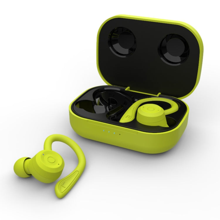 Tai nghe thể thao không dây Bluetooth T20 TWS móc tai, hộp sạc, chống nước IPX6, chống ồn