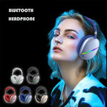 Tai nghe nhạc không dây Bluetooth gắn đầu AKZ MAX10 RGB có micro, hỗ trợ thẻ TF