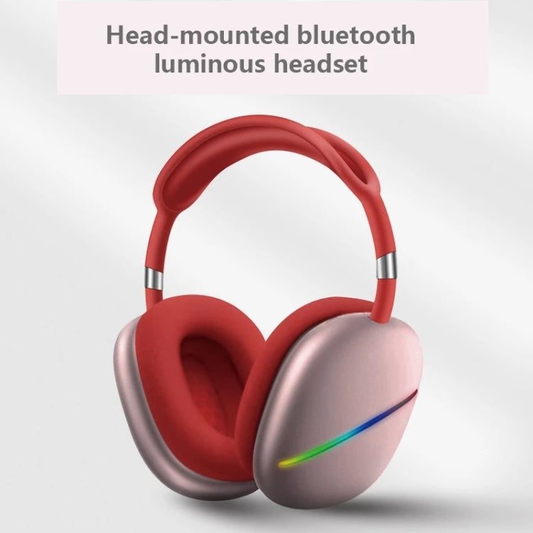 Tai nghe nhạc không dây Bluetooth gắn đầu AKZ MAX10 RGB có micro, hỗ trợ thẻ TF