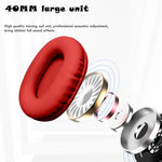Tai nghe nhạc không dây Bluetooth gắn đầu AKZ MAX10 RGB có micro, hỗ trợ thẻ TF