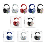 Tai nghe nhạc không dây Bluetooth gắn đầu AKZ MAX10 RGB có micro, hỗ trợ thẻ TF