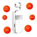 Tai nghe Bluetooth không dây K53 Stereo, nhắc cuộc gọi, rung, kẹp đeo, tai nghe cho điện thoại