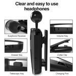 Tai nghe Bluetooth không dây K53 Stereo, nhắc cuộc gọi, rung, kẹp đeo, tai nghe cho điện thoại