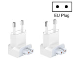 2 cái Bộ chuyển đổi nguồn XJ01 cho sạc iPad 10W 12W & sạc MacBook, Cắm EU, Cắm EU