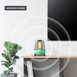 Loa Nhạc Bluetooth Không Dây Đèn LED Ban Đêm LP-20 Phiên Bản Bluetooth 5.0 Hỗ trợ Thẻ TF / AUX