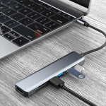 Trạm kết nối 7 trong 1 HDMI+SD/TF+USB2.0x2+USB3.0+PD sang Type-C HUB, trạm 7 trong 1
