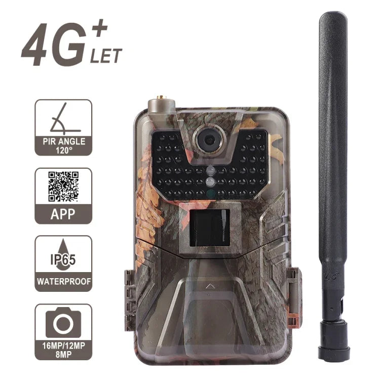 Camera theo dõi trực tiếp ban đêm không dây HC-900 Pro dịch vụ đám mây 4G cho săn bắn động vật hoang dã, HC-900 Pro