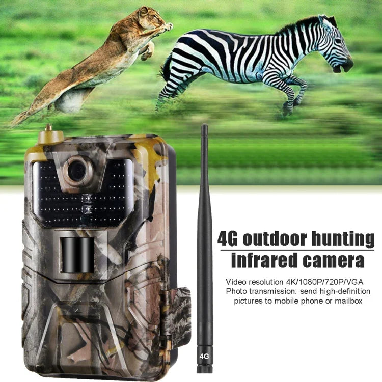 Camera theo dõi trực tiếp ban đêm không dây HC-900 Pro dịch vụ đám mây 4G cho săn bắn động vật hoang dã, HC-900 Pro