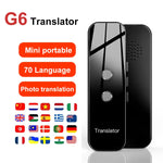 Máy dịch giọng nói tức thì đa ngôn ngữ cầm tay G6 trợ lý du lịch cá nhân, G6 xám, G6 đen