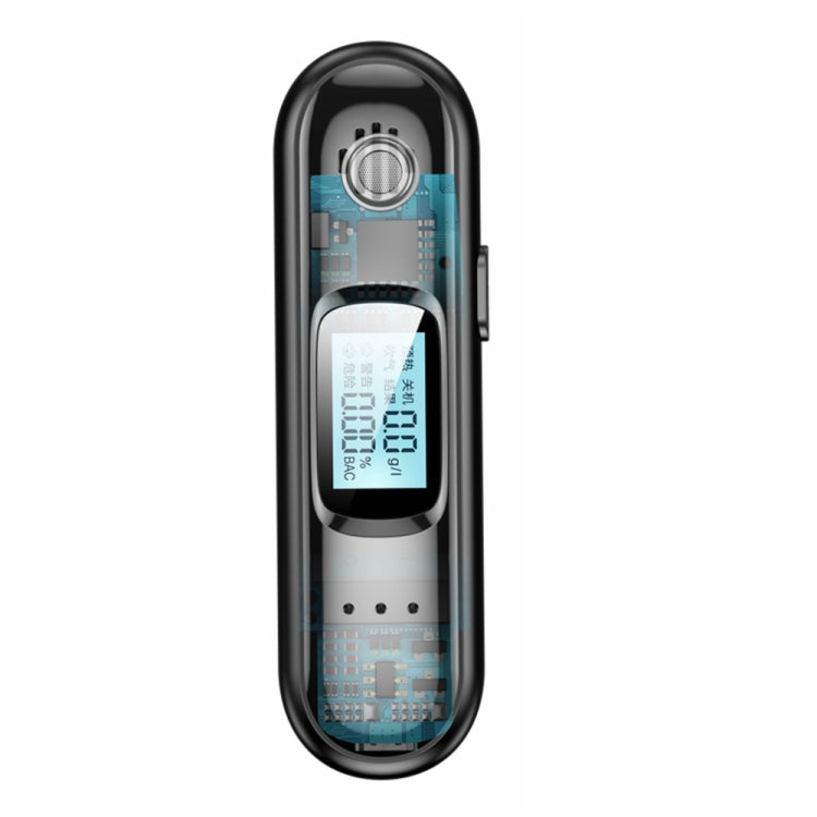 T01 Breath Alcohol Test Non-contact Detector Digital LCD Display Police Breathalyzer, T01