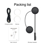 Tai nghe Bluetooth mũ bảo hiểm xe máy T4 BT 5.0 Stereo kết nối tự động hỗ trợ SIRI, T4